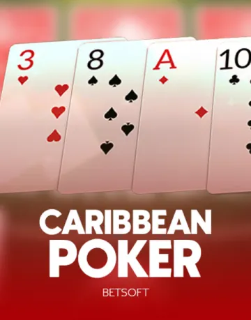 Carribean Poker live table by Betsoft at Casea Casino