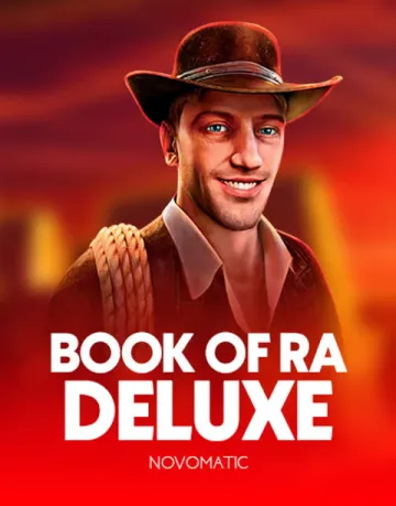 Book of Ra Deluxe pokie by Novomatic at Casea Casino